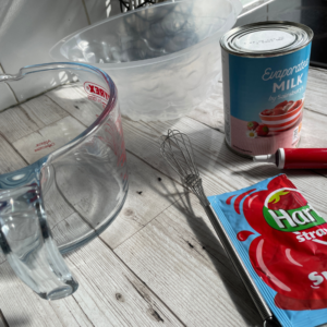 Making the jello mixture