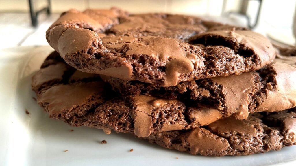 Fudgy brownie cookies