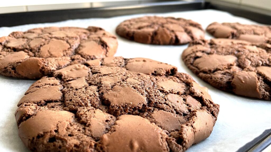 Fudgy brownie cookies