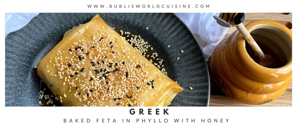 Greek Baked Feta in Phyllo