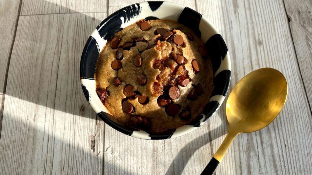 Peanut butter and chocolate Baked oats