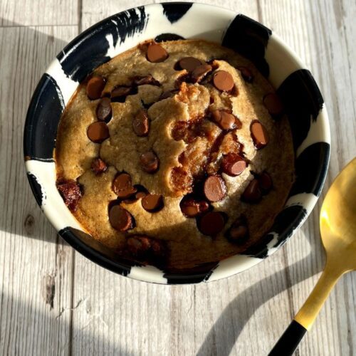 Peanut butter and chocolate Baked oats