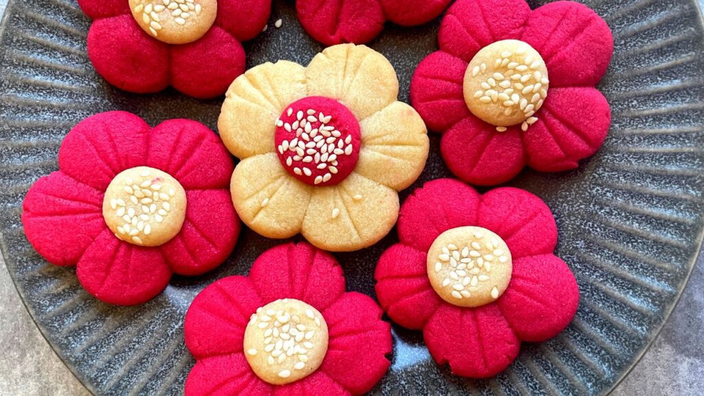 Butter Flower Cookies