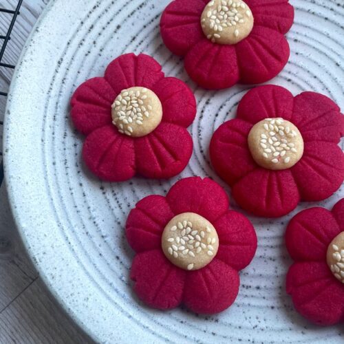 Butter Flower Cookies