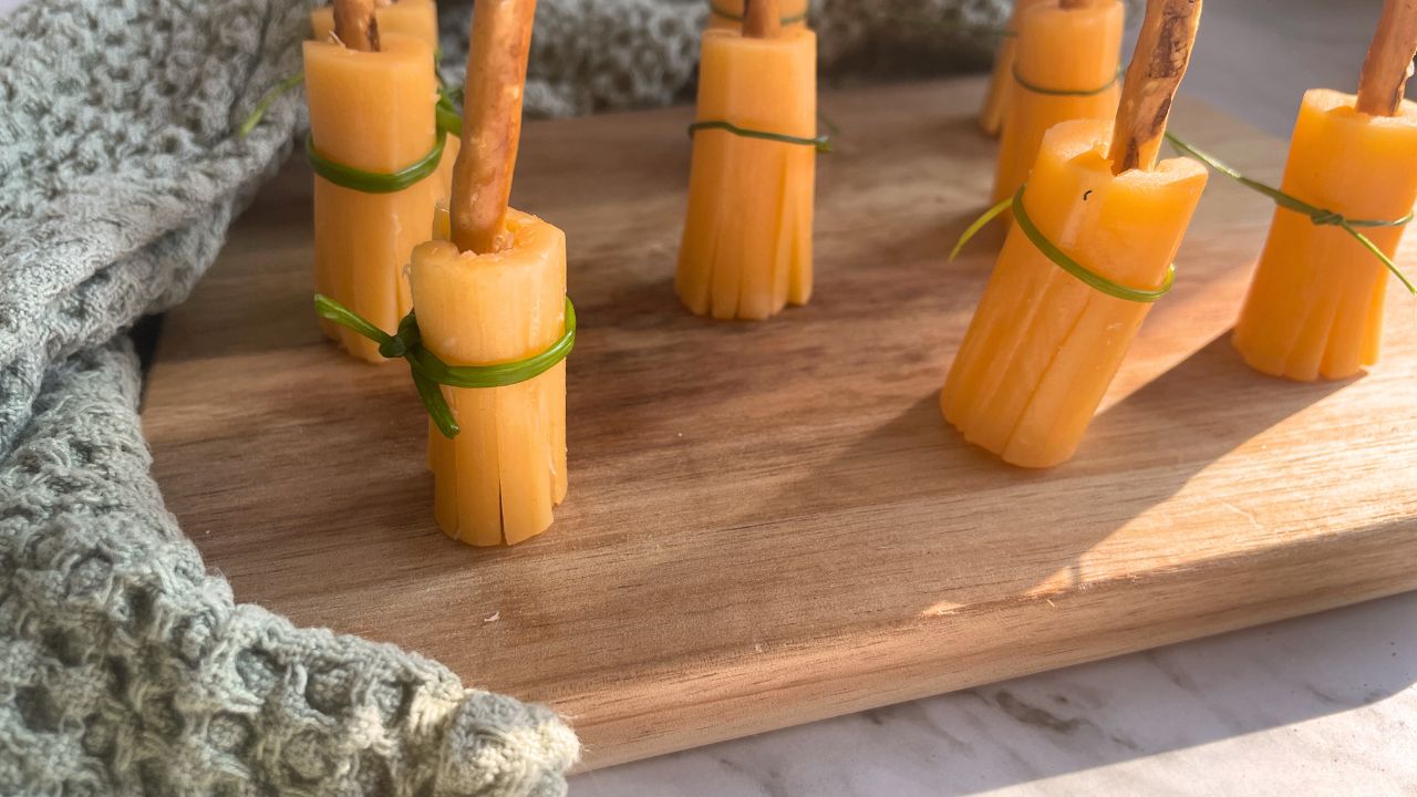 Halloween Snack Witches Broomsticks