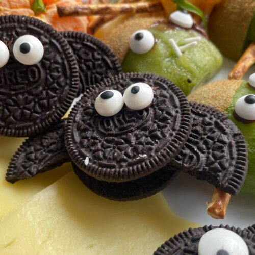 Halloween Oreo Bats