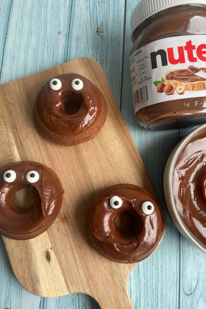 Nutella Baked Doughnuts Recipe