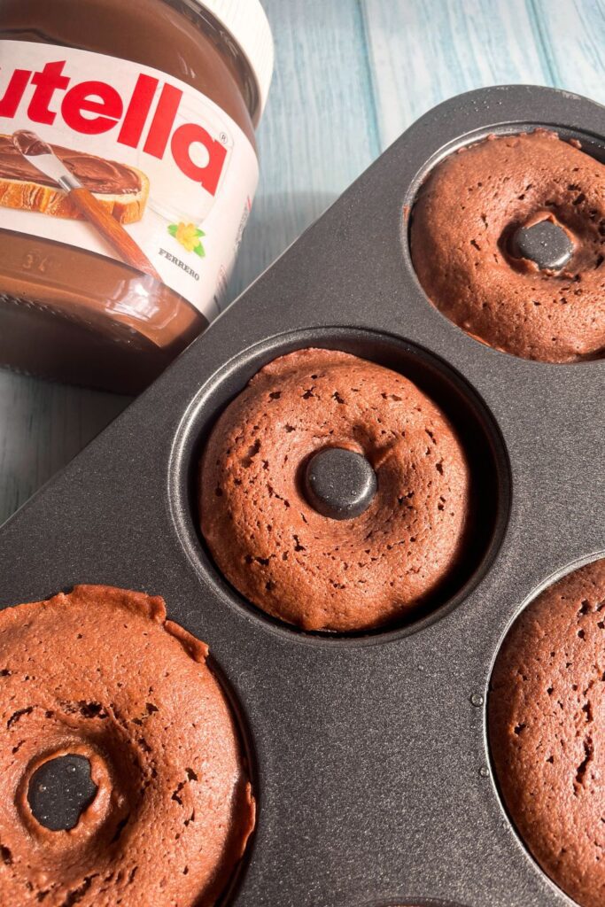 Nutella Baked Doughnuts Recipe