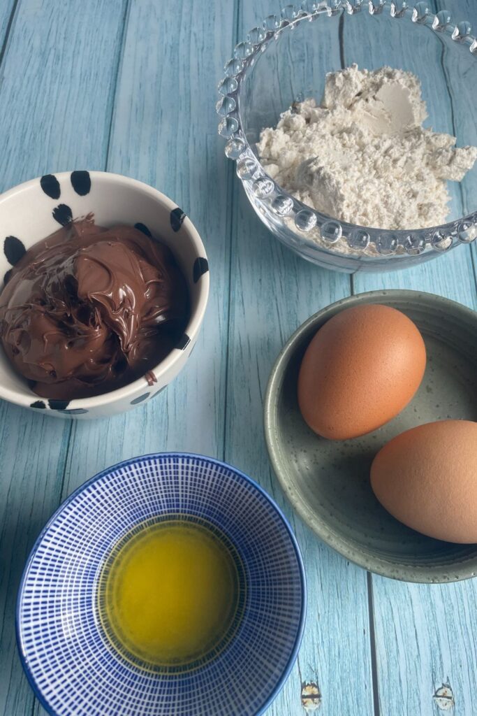 Nutella Baked Doughnuts Recipe Ingredients