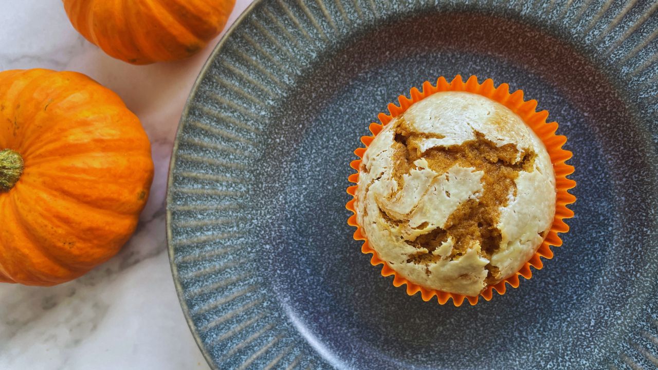 Pumpkin Cream Cheese Muffins