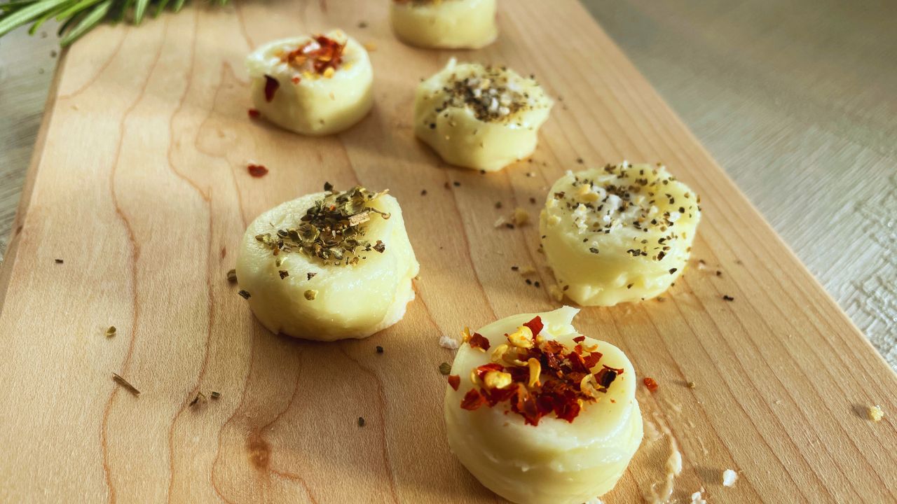 Goats cheese party appetisers