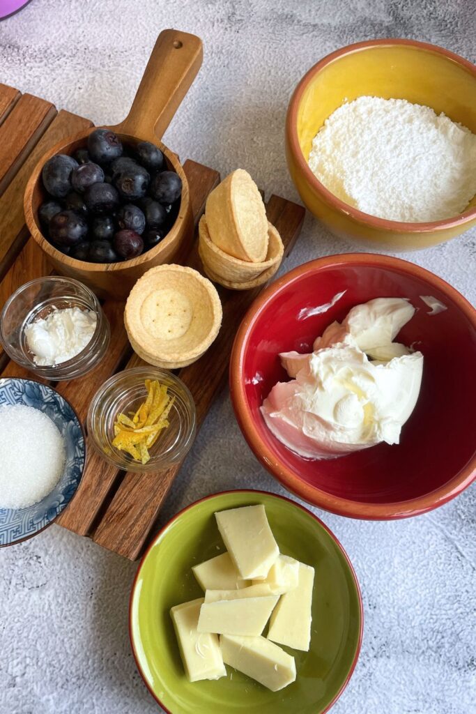 Blueberry Cream Cheese Tarts_Ingredients