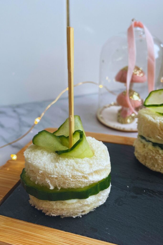 Cucumber Canapes Party appetizers