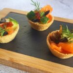 Seafood Salad Tarts Party Appetizers