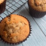 Peanut butter Banana chocolate chip muffins