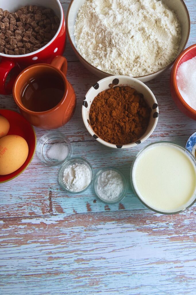 Double Chocolate Muffins_Ingredients