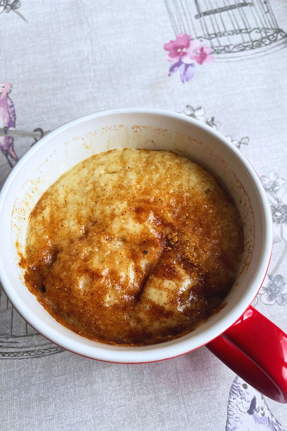 Cinnamon Mug Cake Recipe