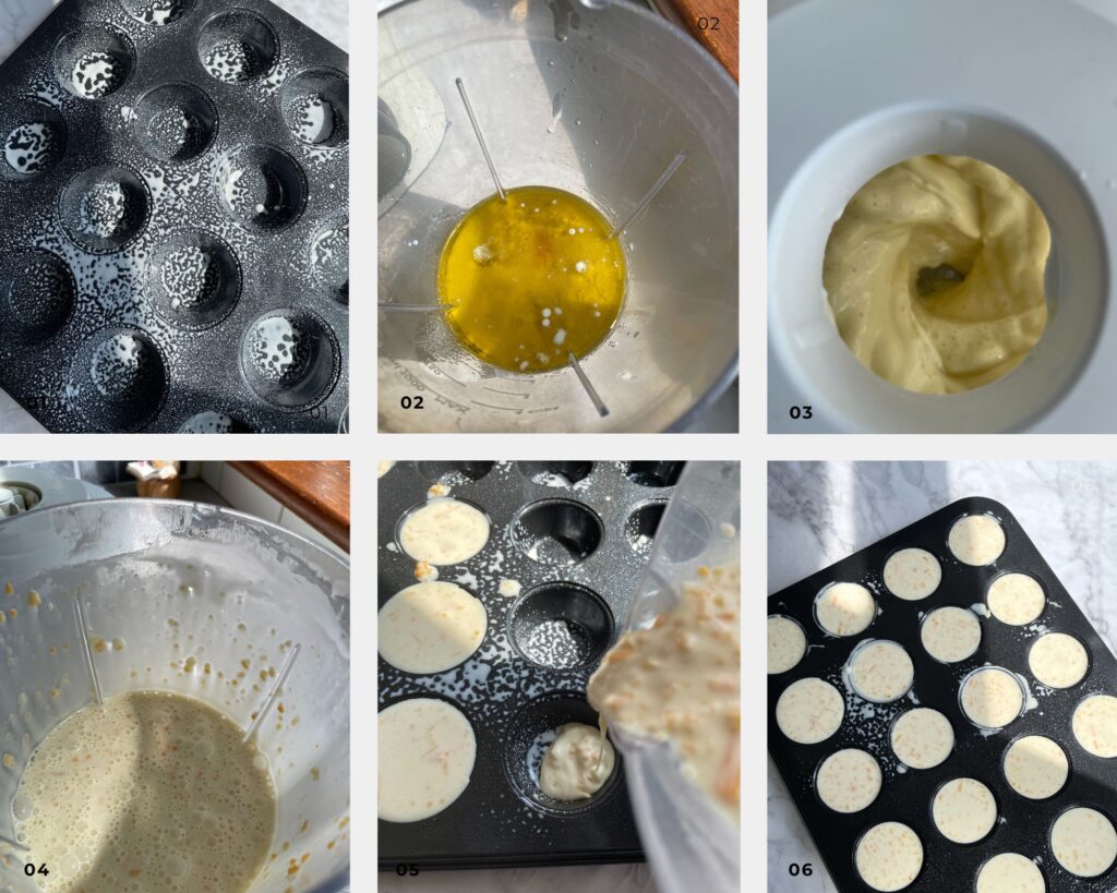 Brazilian Cheese Bread Making Steps