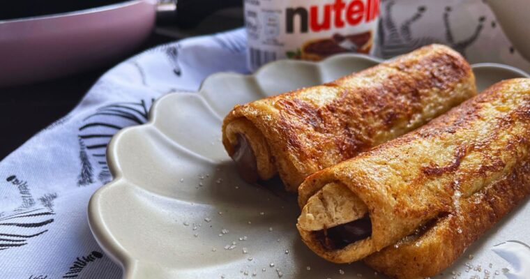 Nutella French Toast Rolls