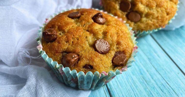 Banana Chocolate Chip Muffins