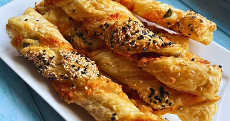 Savoury Puff Pastry Twists