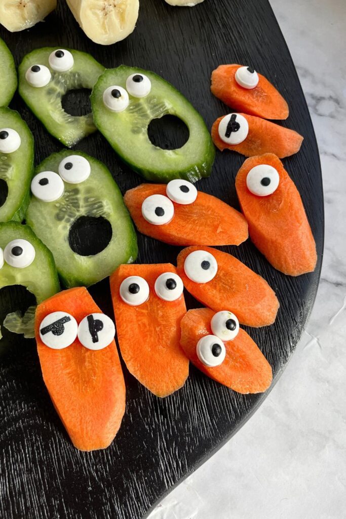 Healthy Halloween Fruit Platter